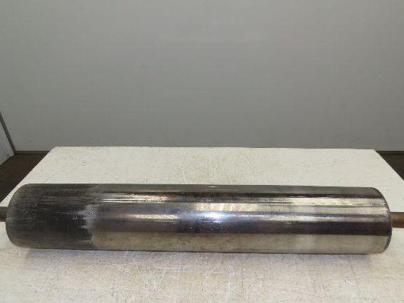 Belt Conveyor Crowned Take-Up/Tail Pulley Roller 6" Dia 32"L
