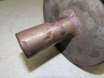 Belt Conveyor Crowned Take-Up/Tail Pulley Roller 6" Dia 32"L