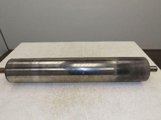 Belt Conveyor Crowned Take-Up/Tail Pulley Roller 6" Dia 32"L
