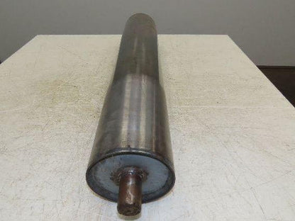 Belt Conveyor Crowned Take-Up/Tail Pulley Roller 6" Dia 32"L