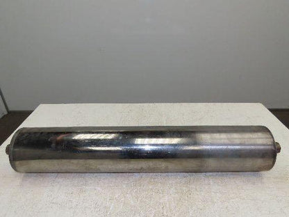 Belt Conveyor Crowned Take-Up/Tail Pulley Roller 6" Dia 32"L
