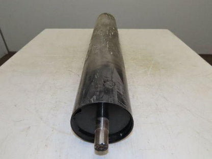 Hytrol 42" Belt Conveyor Crowned Tail Pulley Roller 6" Dia 38.25"L