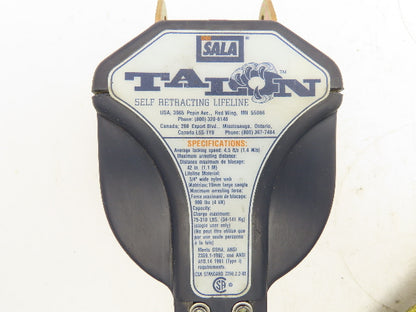 Sala Talon 3101009 Self-Retracting Safety Lifeline 42" 310 lbs.