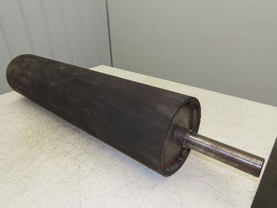 Hytrol 39" Belt Conveyor Center Drive Pulley 8" Dia 35.5"L  B-23165-039