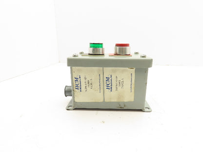 Rittal Electromate E7PBGM Pushbutton Box Enclosure Red and Illuminated Green