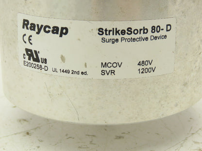 Raycap 80-D StrikeSorb Surge Protective Device MCOV 480V SVR 1200V SPD