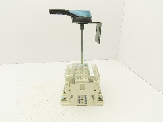 Socomec Combination Switch Fuseblock Disconnect Handle 125A 690V 100A Fuses