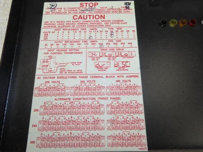 Applied Energy SA4533 WorkHorse Battery Charger Cover Panel Circuit Board