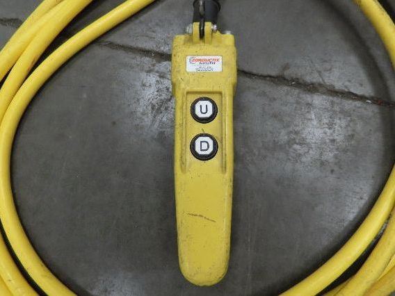 CM Lodestar RR Electric Chain Hoist 2 Ton 16 FPM 27' Lift  575 Volt 3PH