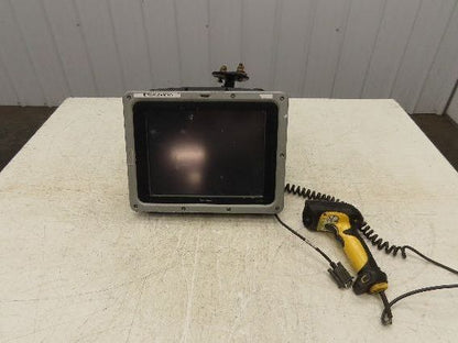 Intermec CV60 Vehicle Mount Computer Interface Panel Barcode Scanner Ram Mount