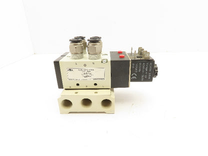 Nitra AVS-5313-120A Solenoid Valve 2-Station Manifold 110V 3/8" NPT