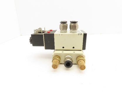 Nitra AVS-5313-120A Solenoid Valve 2-Station Manifold 110V 3/8" NPT