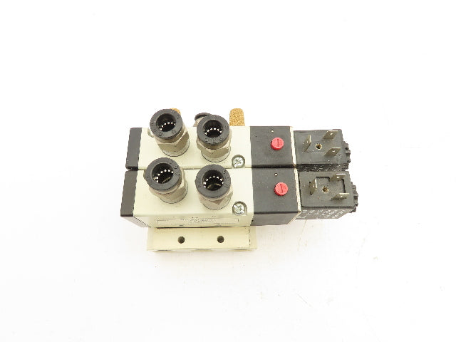 Nitra AVS-5313-120A Solenoid Valve 2-Station Manifold 110V 3/8" NPT