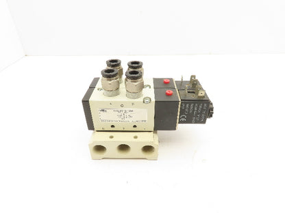 Nitra AVS-5313-120A Solenoid Valve 2-Station Manifold 110V 3/8" NPT