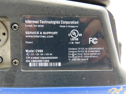 Intermec CV60 Vehicle Mount Computer Interface Panel RAM Mount