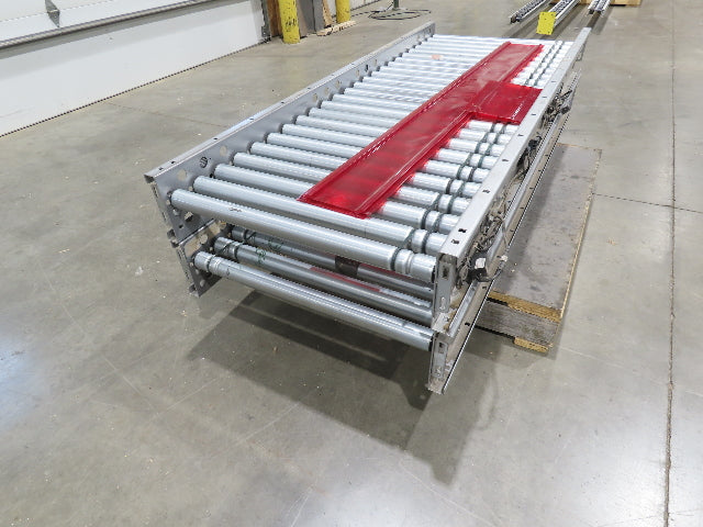 Hilmot 30"x 6' Motorized Roller Conveyor 24VDC MDR Variable Speed Zones 27"BF