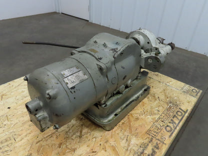 Vintage Horizonal Drill Head Unit Dual Spindles 1.5Hp Louis Allis 220/440V 3Ph