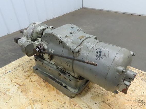 Vintage Horizonal Drill Head Unit Dual Spindles 1.5Hp Louis Allis 220/440V 3Ph