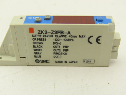 SMC ZK2-ZSFB-A Digital Pressure Switch 24V