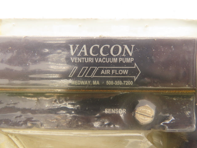 Vaccon Bimba VP90-300M-MP Venturi Vacuum Generator Pump Silencer 80 PSI