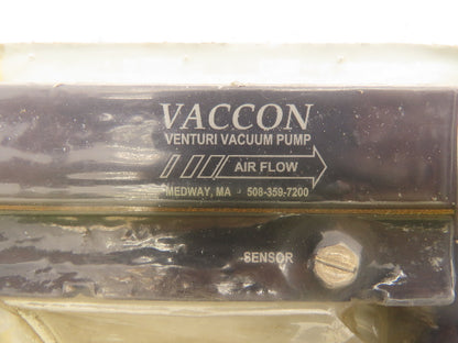 Vaccon Bimba VP90-300M-MP Venturi Vacuum Generator Pump Silencer 80 PSI
