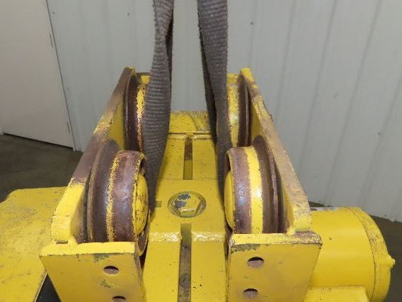 Yale KEL Electric Chain Hoist 1/2 Ton 16 FPM 9' Lift 110 Volt Manual Trolley