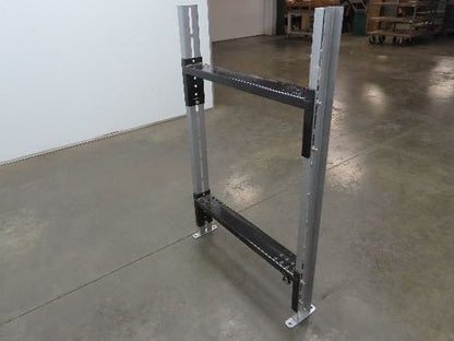 30" Wide Incline Conveyor Leg Floor Support 20-54" Adj Height Gray Heavy Duty