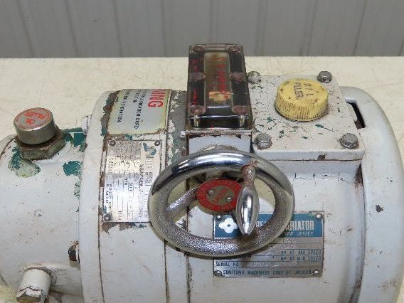 SM-Beier 2AY54 Cyclo Variator Variable Speed Gear Box Drive 2Hp Input 43:1 Ratio