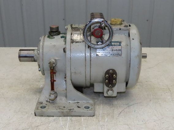 SM-Beier 2AY54 Cyclo Variator Variable Speed Gear Box Drive 2Hp Input 43:1 Ratio
