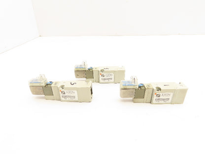 SMC Axon 2411 TX URI Solenoid Valve 24VDC Lot of 3