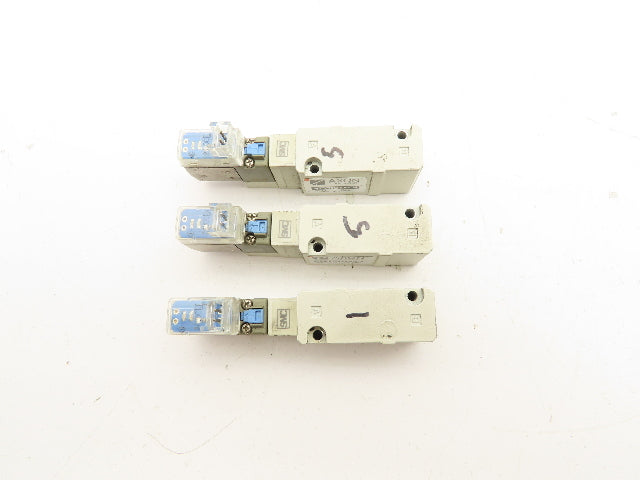 SMC Axon 2411 TX URI Solenoid Valve 24VDC Lot of 3