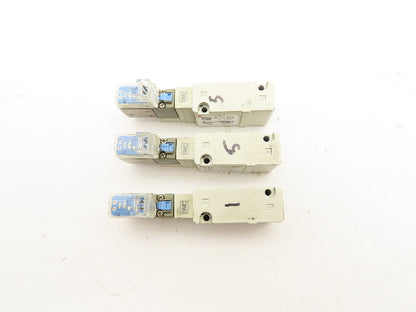 SMC Axon 2411 TX URI Solenoid Valve 24VDC Lot of 3