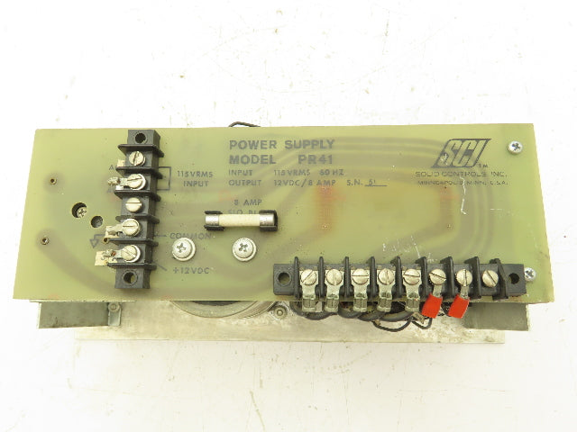 SCI PR41 Power Supply Module 115V IN 12V OUT 8A