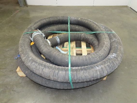 Jason 4470 Dry Bulk Material Rubber Suction Hose 5"x 50'