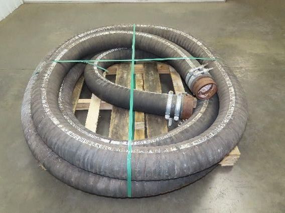 Jason 4470 Dry Bulk Material Rubber Suction Hose 5"x 49' 6"