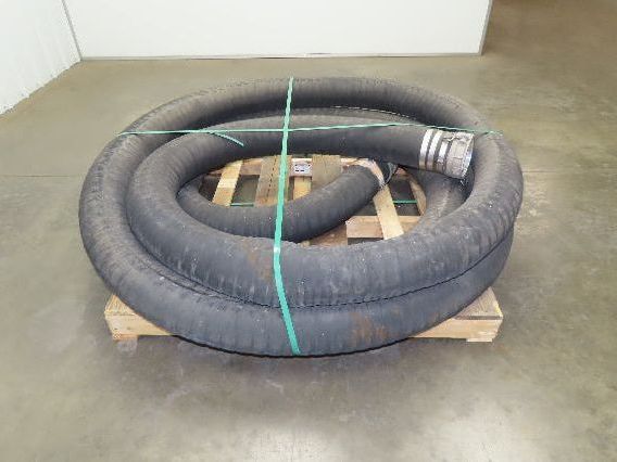 Jason 4470 Dry Bulk Material Rubber Suction Hose 5"x 49' 6"