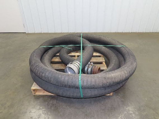 Jason 4470 Dry Bulk Material Rubber Suction Hose 5"x 49' 6"