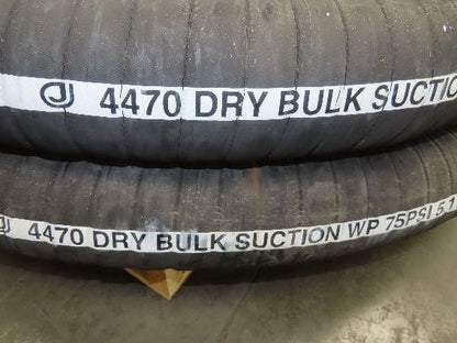 Jason 4470 Dry Bulk Material Rubber Suction Hose 5"x 49' 6"