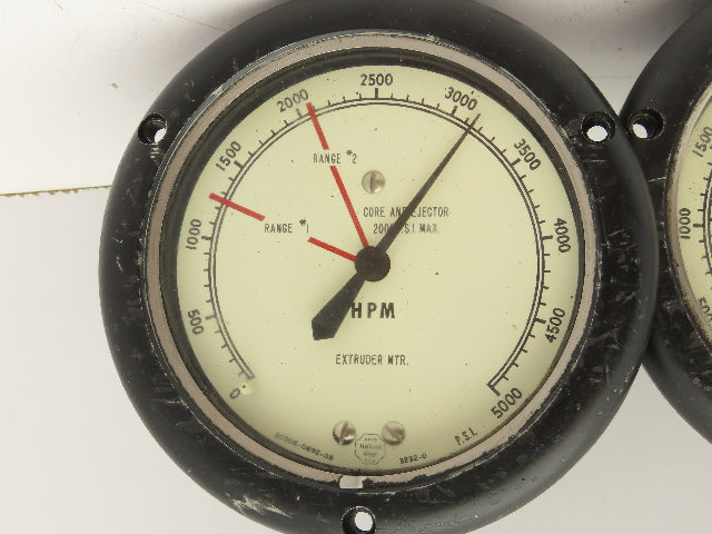 Acco Helicoid Gage 2C506-0892-07 HPM Pressure Gauge 0-5000 Lot of 3