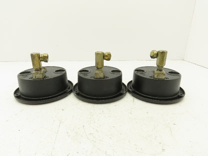 Acco Helicoid Gage 2C506-0892-07 HPM Pressure Gauge 0-5000 Lot of 3