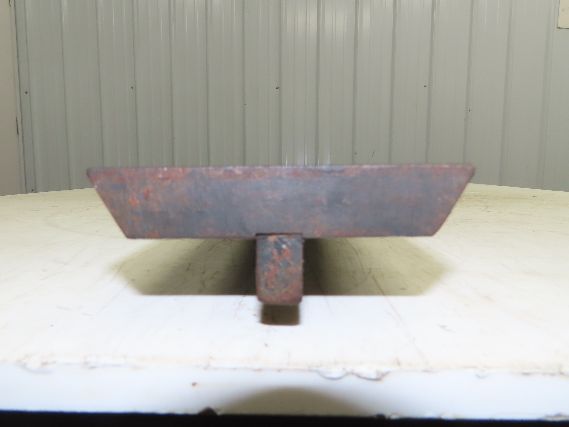 Press Brake Die 93-1/16" Long 3-31/32" Flat 3/4" Thick 60° Edge 1/2" Tang