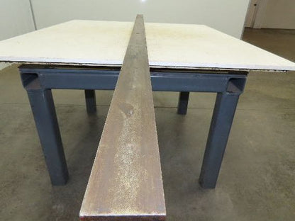 Press Brake Die 96" Long 2-1/2" Wide Flat 5/16" Thick 1/2" Tang