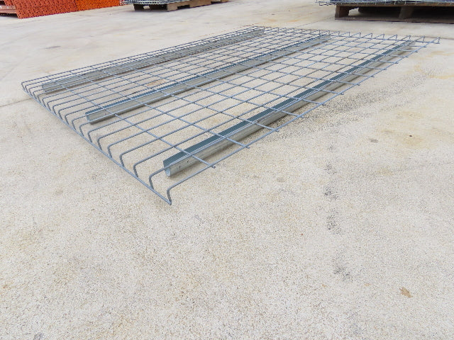 Pallet Rack Wire Deck 60x46" Waterfall 3 Channel Racking  Mesh