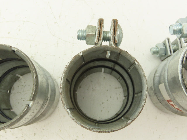 HP Instalok 2-1/2"x4" Galvanized Vacuum Coupling Lot of 5