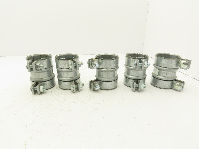 HP Instalok 2-1/2"x4" Galvanized Vacuum Coupling Lot of 5