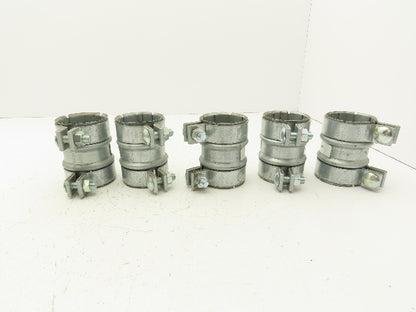 HP Instalok 2-1/2"x4" Galvanized Vacuum Coupling Lot of 5