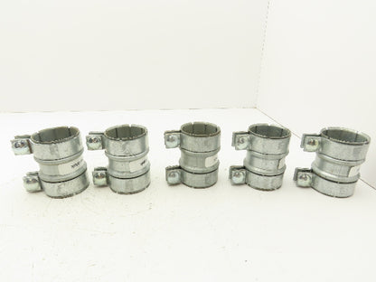 HP Instalok 2-1/2"x4" Galvanized Vacuum Coupling Lot of 5