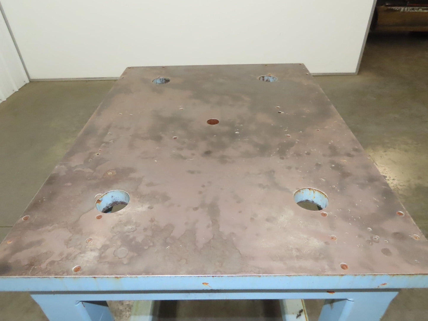 1-1/2" Steel Top Machine Mounting Base Welding Table 35"x26"x 34-1/2"H