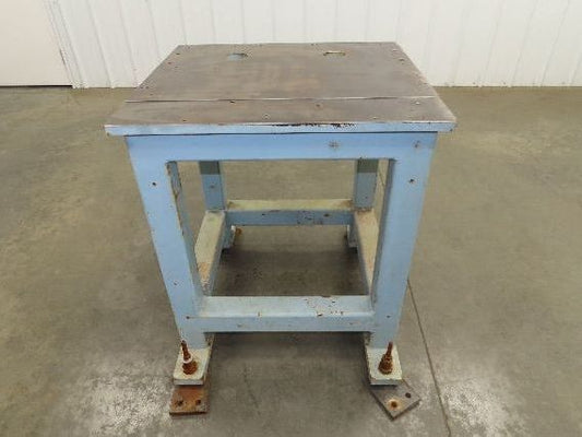 7/8" Steel Top Machine Mounting Base Welding Table 27"x25"x 31-1/4"H