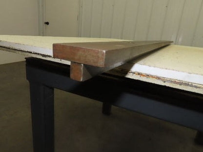 Press Brake Die 60" Long 2" Wide Flat Die 1/2" Thick 1/2" Tang